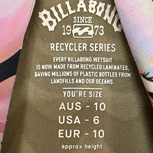 Billabong Women's Surf Capsule Wetsuit Jacket - Picture 5 of 11